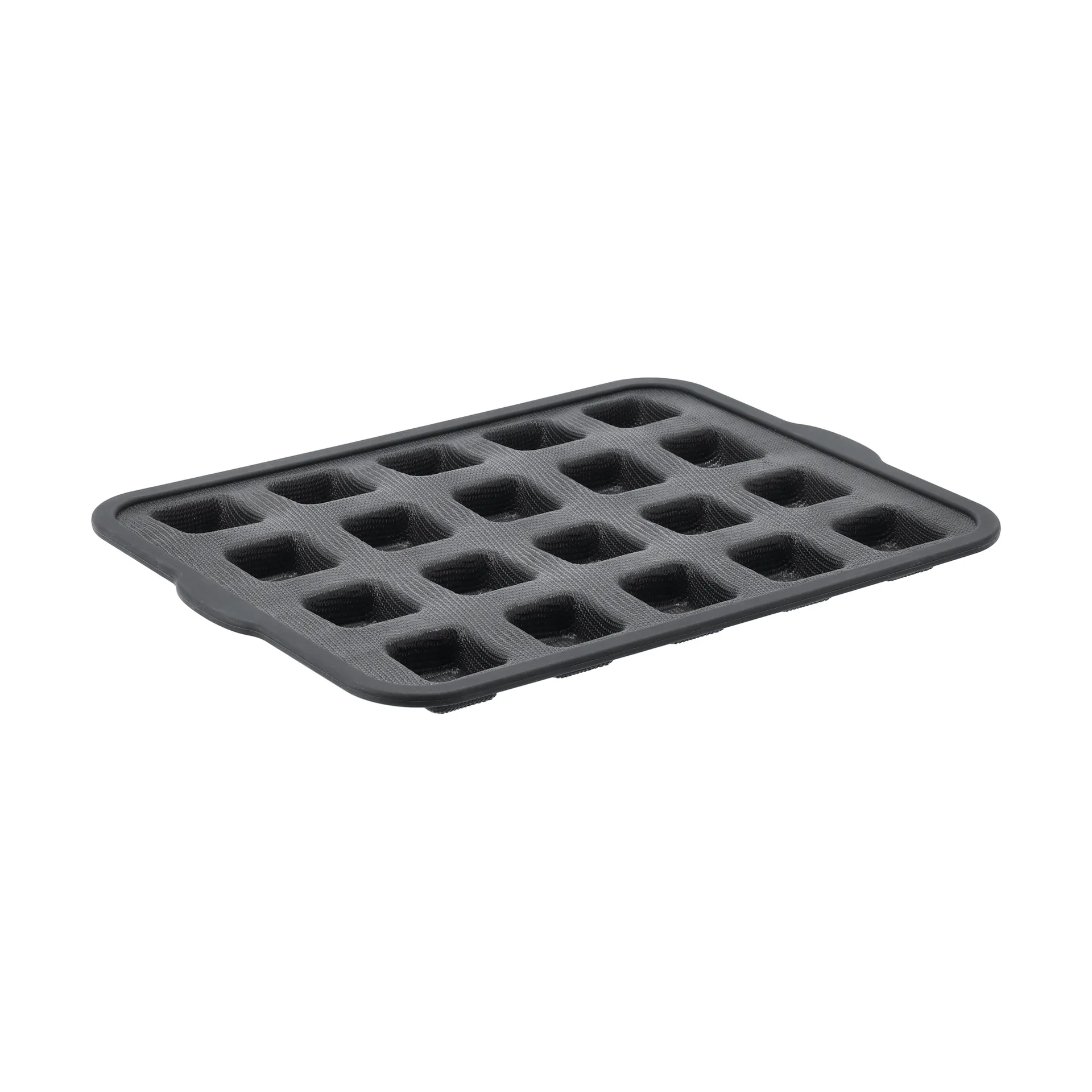 Molde de silicona BAKE con marco reforzado, Cuadrado, 20-pack Nordwik