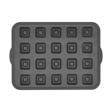 Molde de silicona BAKE con marco reforzado - Cuadrado, 20-pack - Nordwik