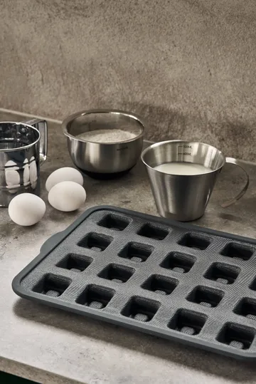 Molde de silicona BAKE con marco reforzado - Cuadrado, 20-pack - Nordwik