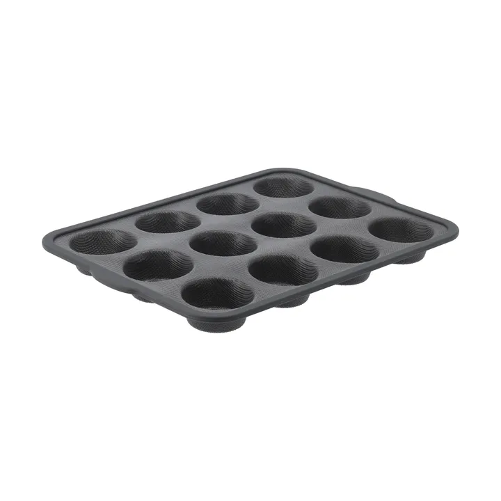 Molde de silicona BAKE con marco reforzado - Muffins, 12-pack - Nordwik