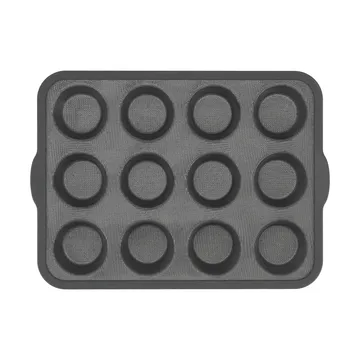 Molde de silicona BAKE con marco reforzado - Muffins, 12-pack - Nordwik