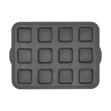 Molde de silicona BAKE con marco reforzado - Rectangular, 6-pack, 36x26 cm - Nordwik