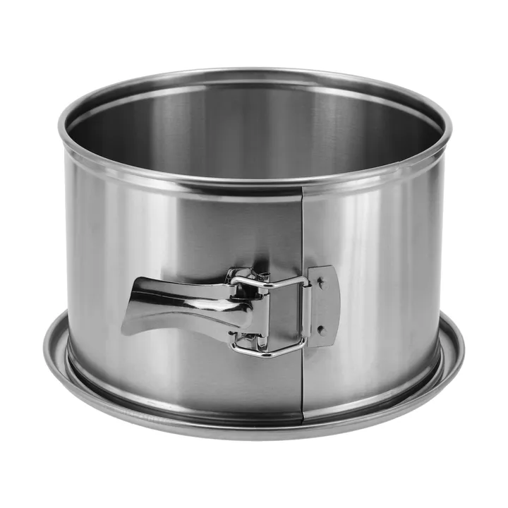 Molde desmontable BAKE - Alto, acero inoxidable, 18 cm - Nordwik