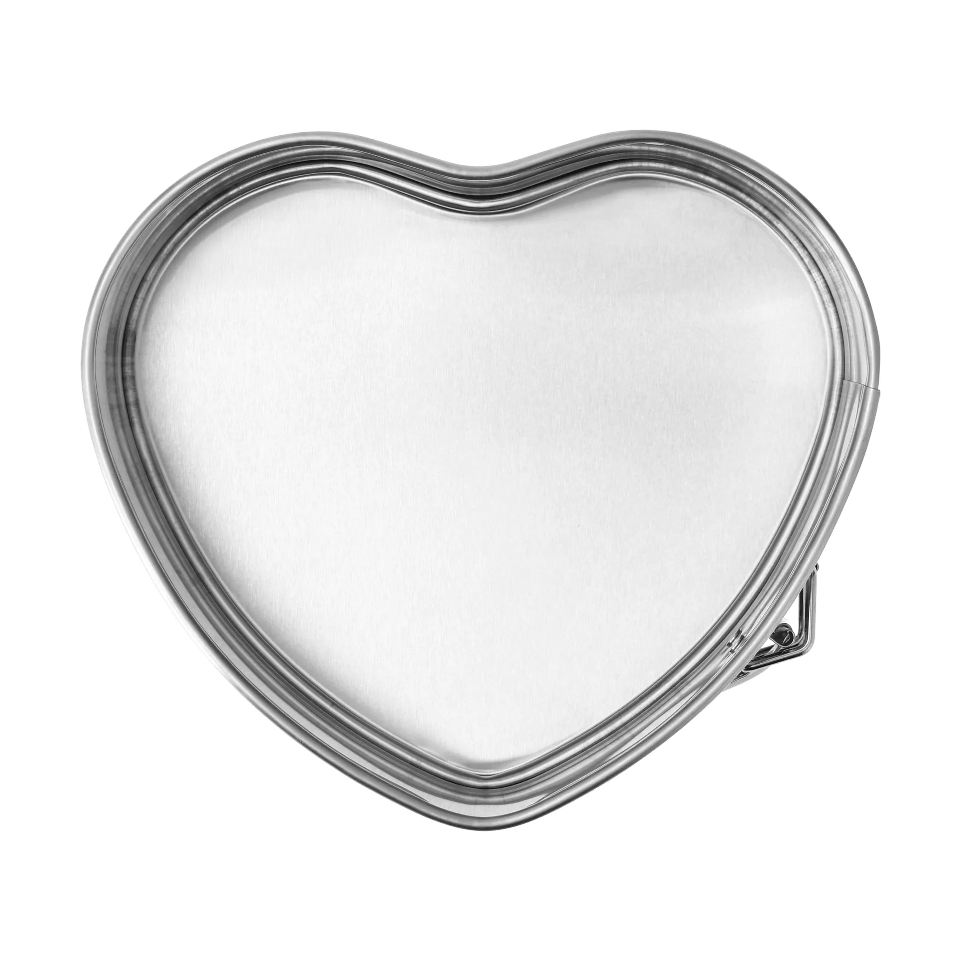 Molde desmontable BAKE, Corazón, acero inoxidable, 22x20 cm Nordwik