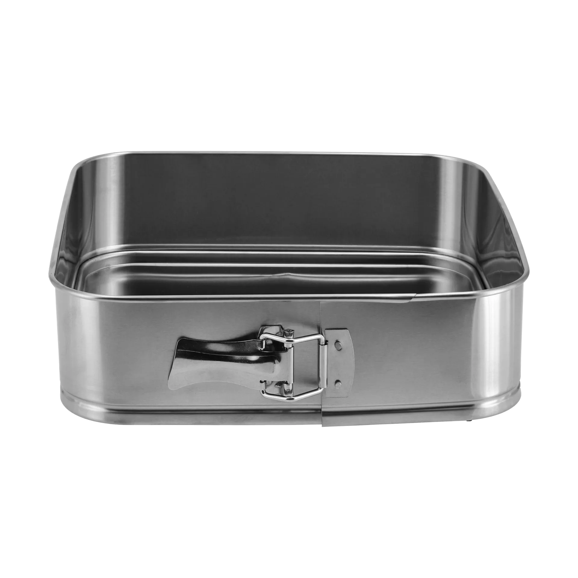 Molde desmontable BAKE, Cuadrado, acero inoxidable, 26x26 cm Nordwik