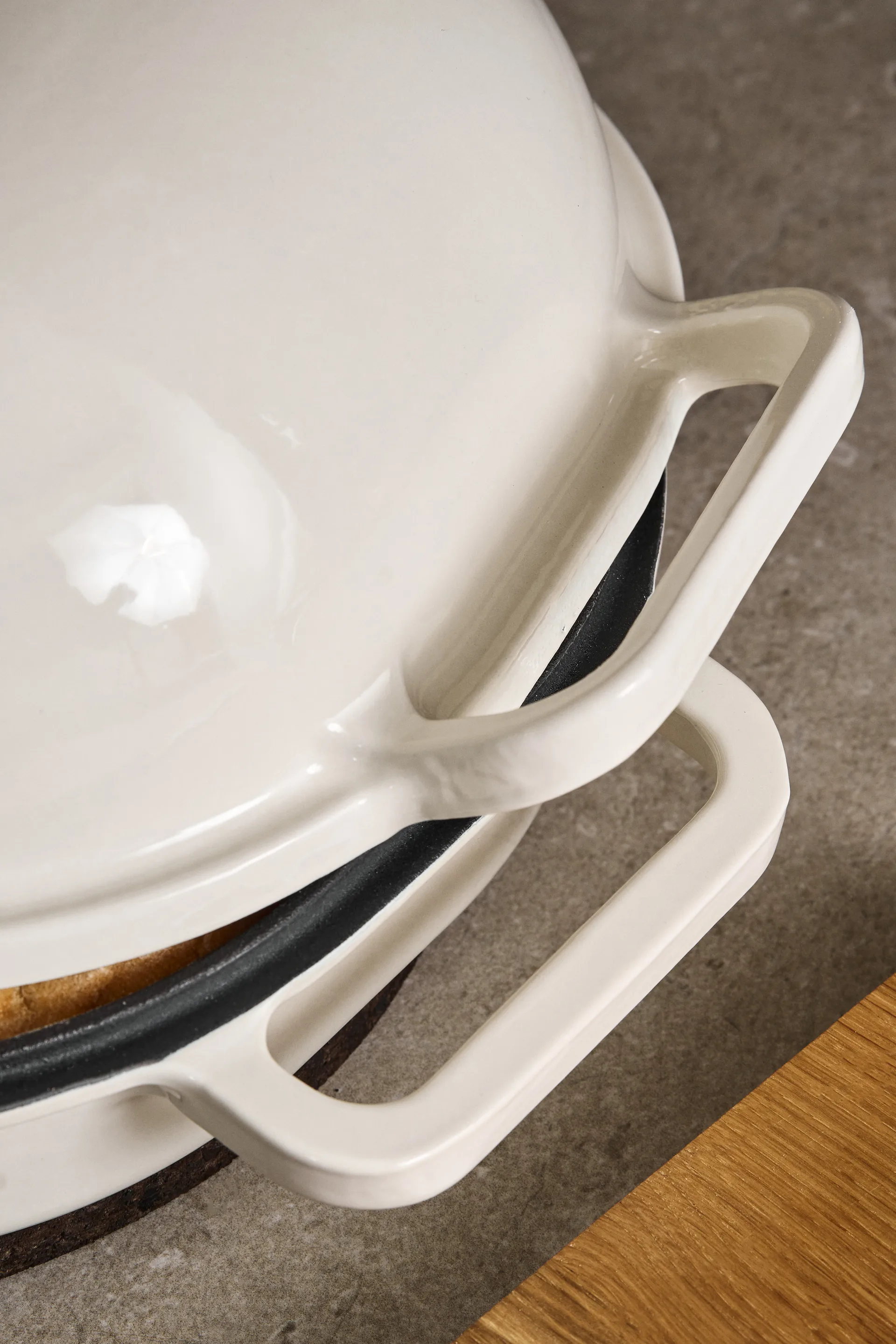 Molde esmaltado para pan Nordwik Levain 39x26 cm, Crema Nordwik