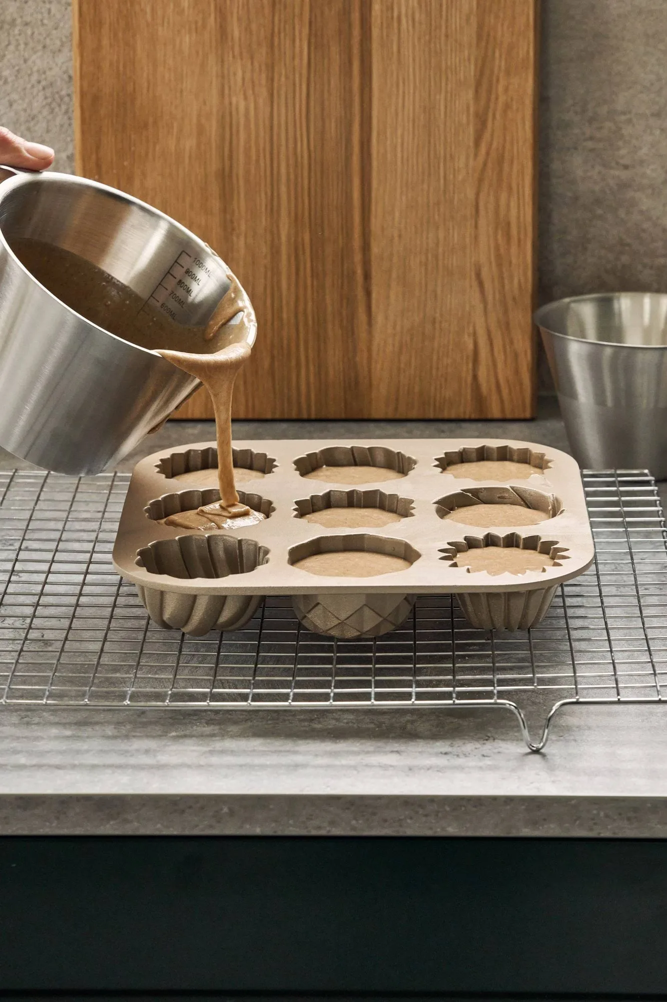 Molde para bizcocho BAKE, Rosette, nonstick Nordwik