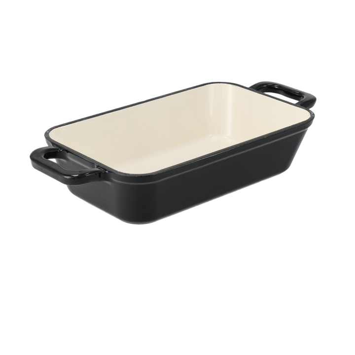 Molde para horno de hierro fundido Nordwik, 25x15 cm - Negro - Nordwik