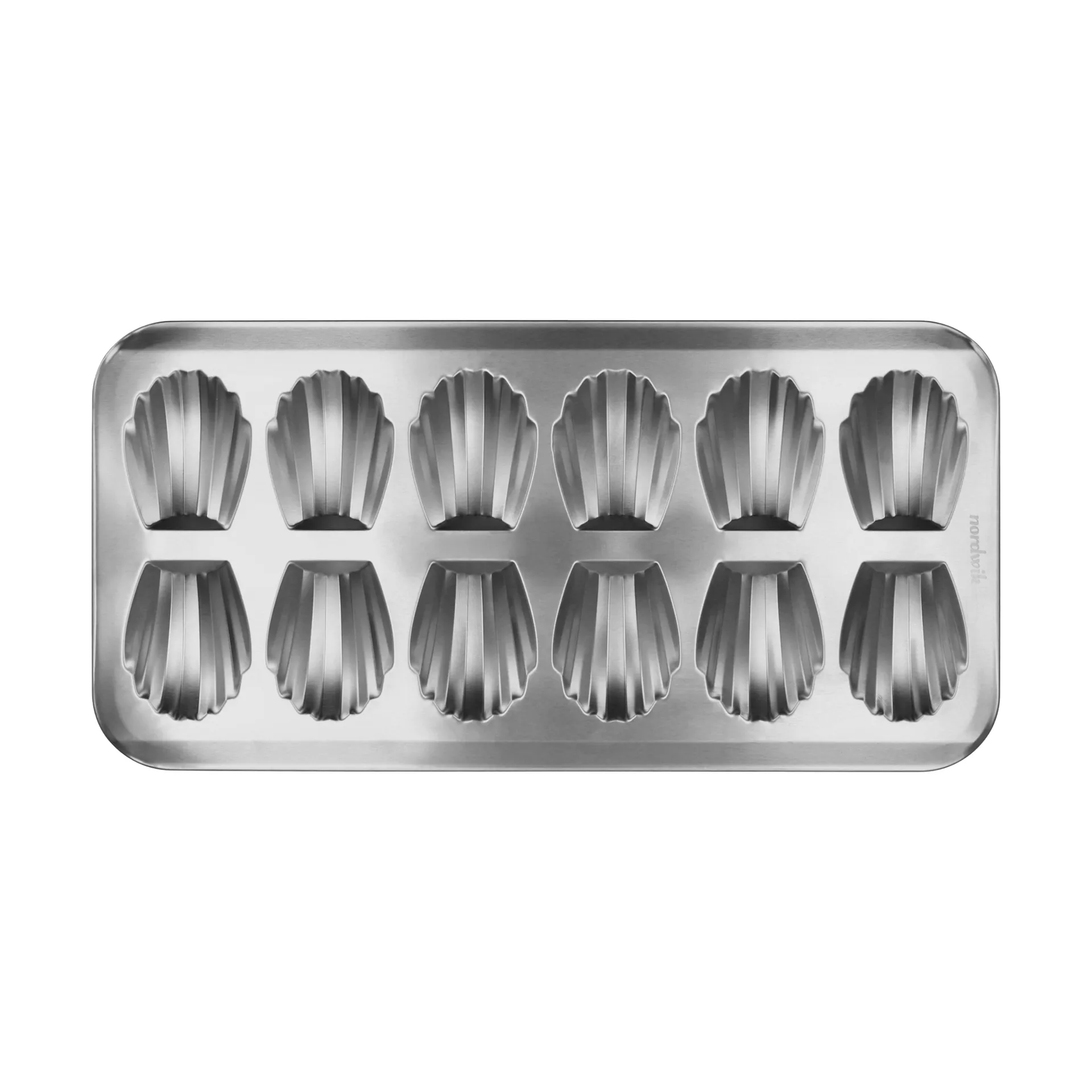Molde para madeleines BAKE, Acero inoxidable, 12-pack Nordwik