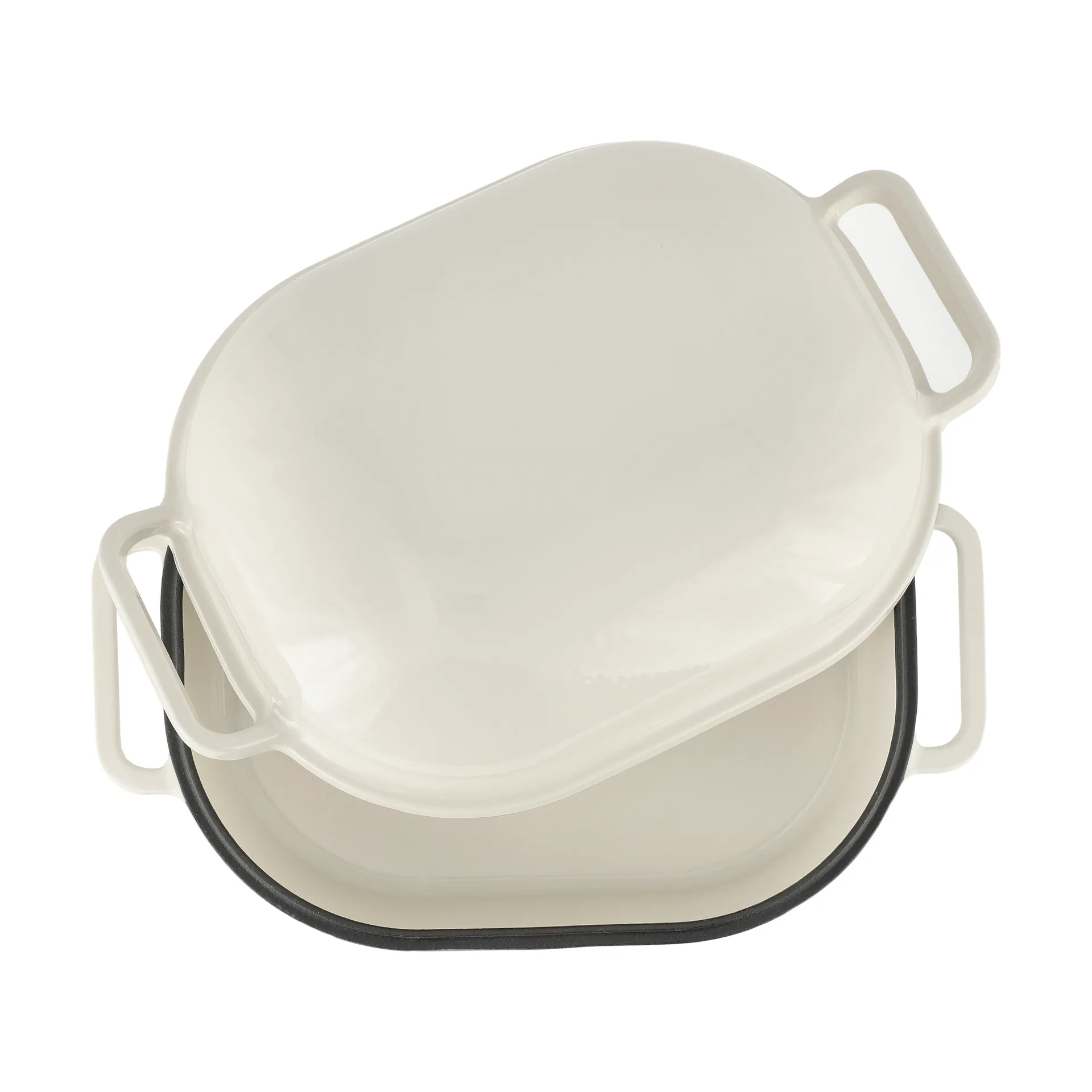 Molde para pan esmaltado Nordwik Levain 39x26 cm, Crema Nordwik