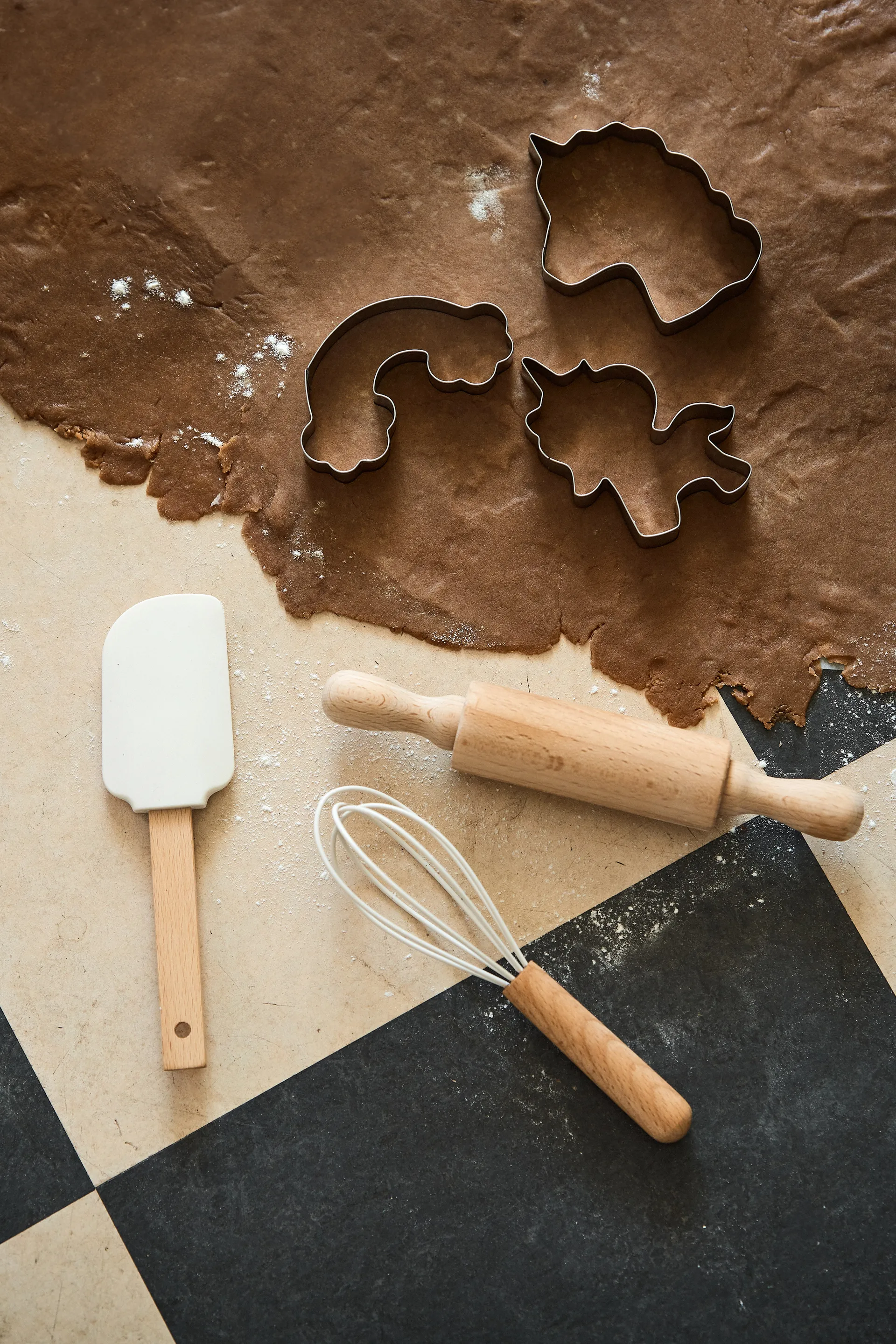 Moldes de galletas de unicornio Nordwik 3 piezas, Acero inoxidable Nordwik