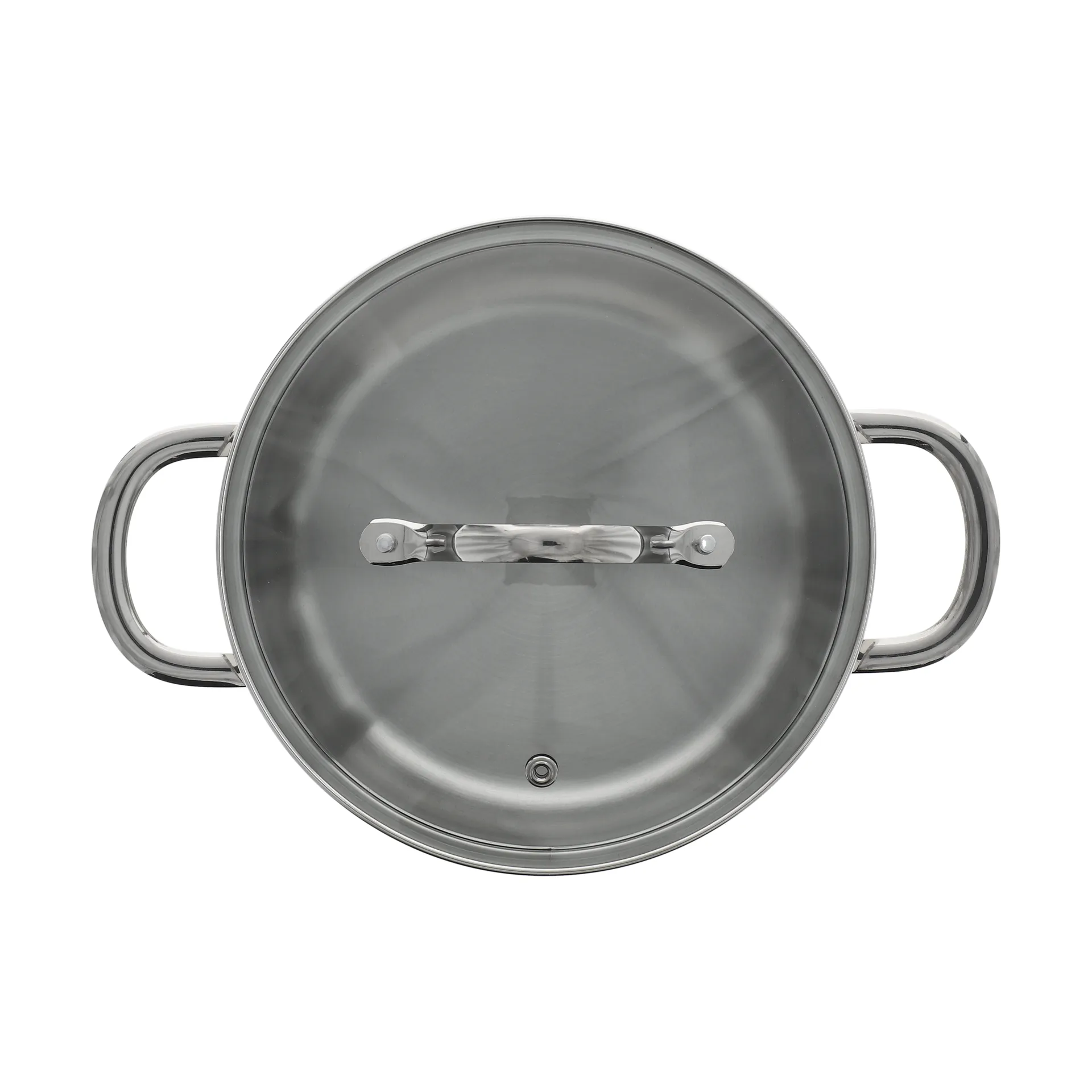 Olla con tapa de vidrio Nordwik 2,5 litros, Acero inoxidable Nordwik