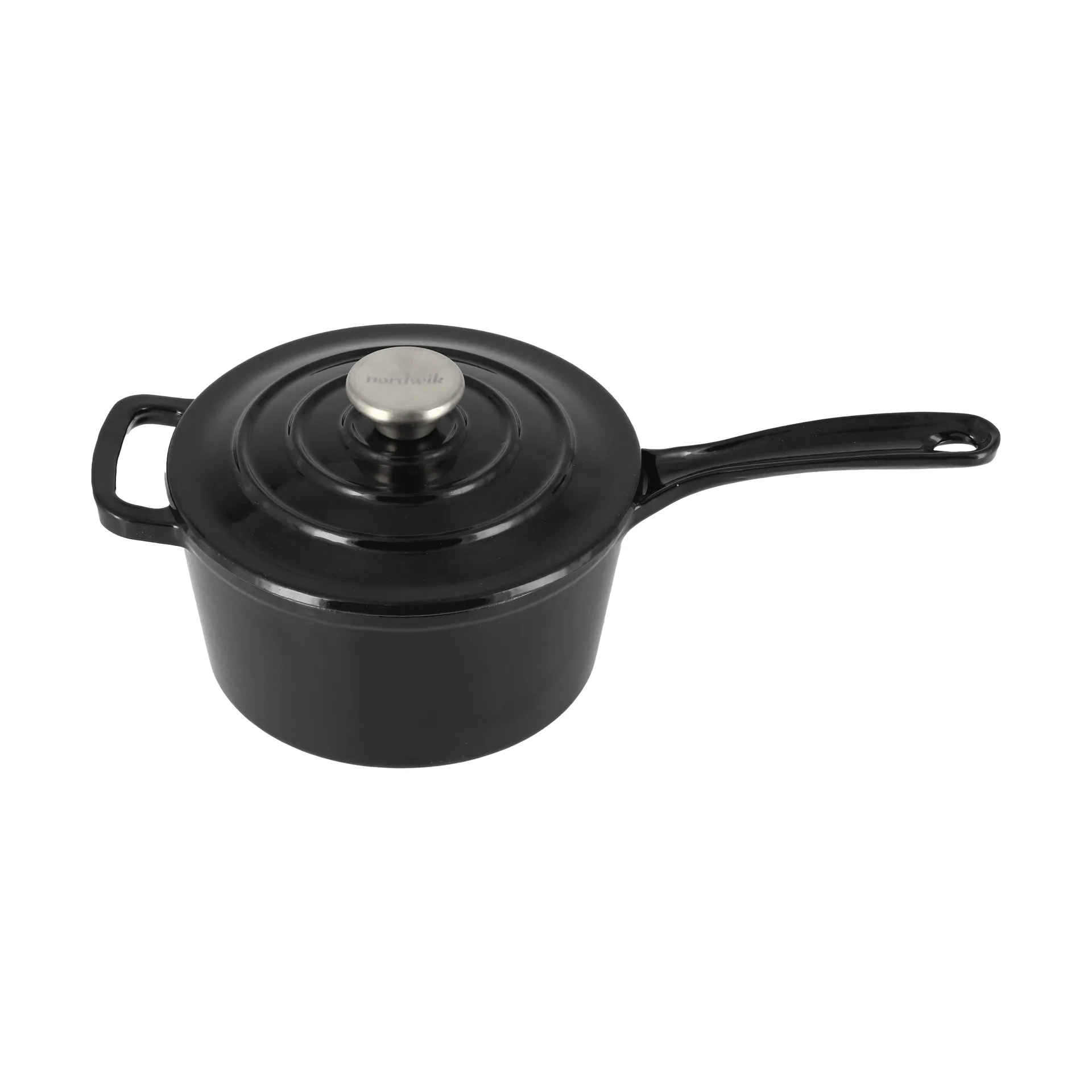 Olla de Hierro Fundido Nordwik 1,9 l, Negro Nordwik
