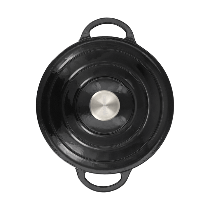 Olla de hierro fundido Nordwik redonda 2,5 l, Negro Nordwik