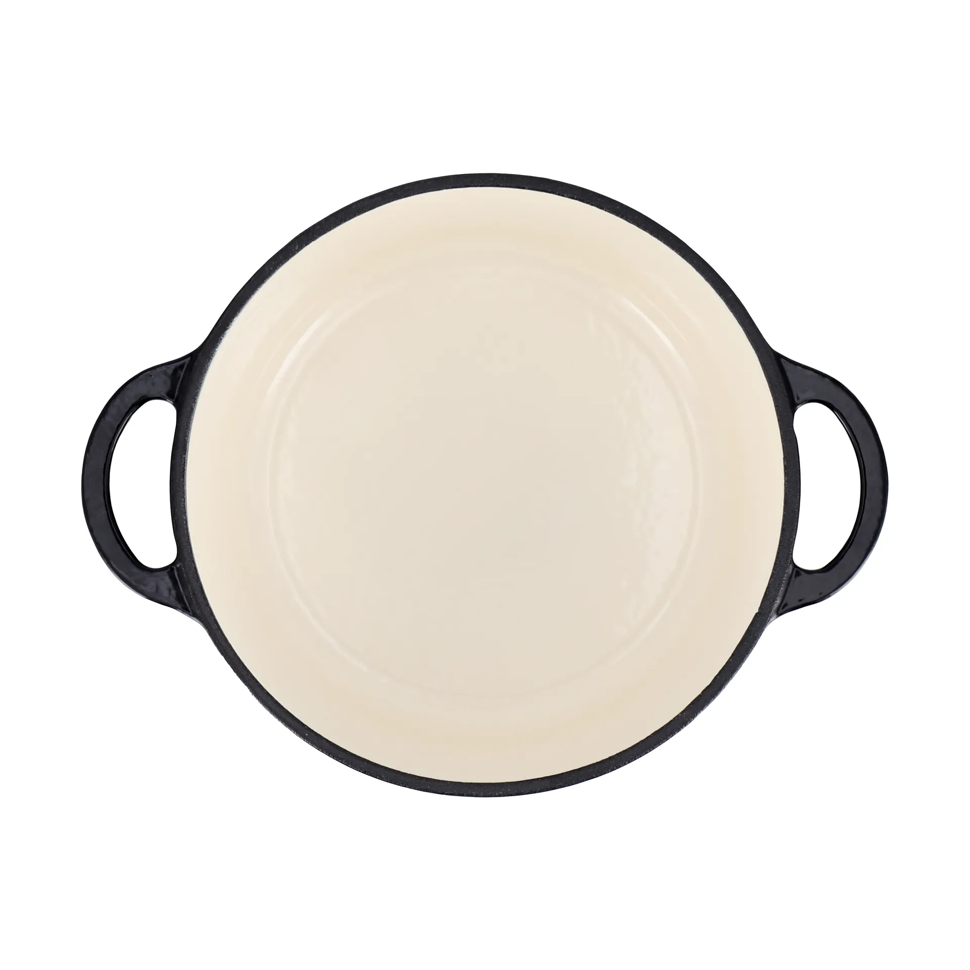 Olla de hierro fundido Nordwik redonda 2,5 l, Negro Nordwik