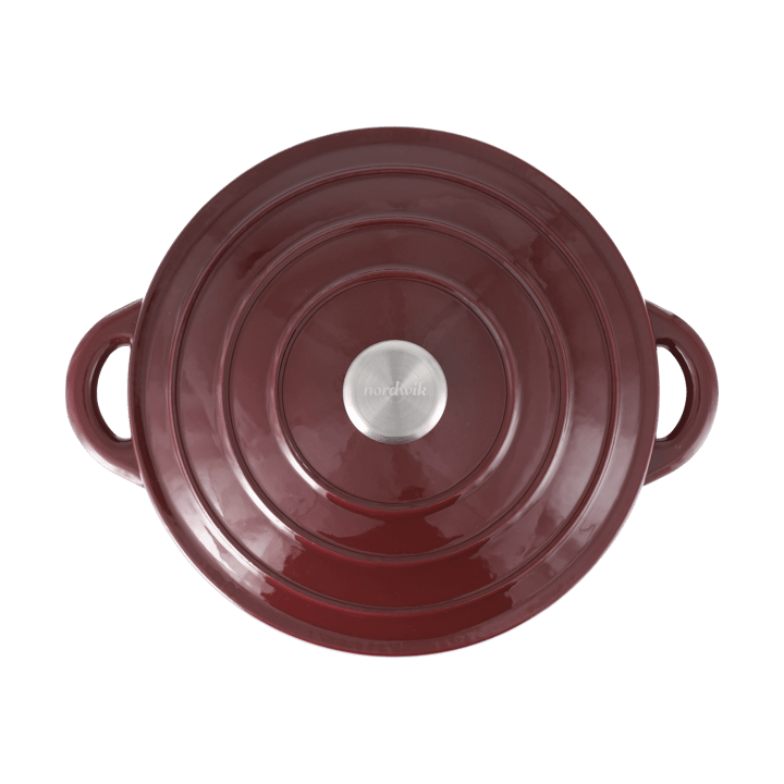 Olla de hierro fundido Nordwik redonda 5 l, Burdeos Nordwik