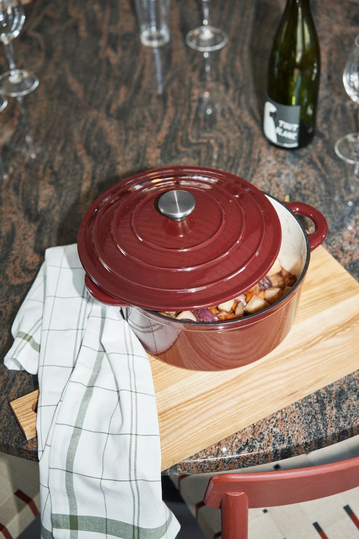 Olla de hierro fundido Nordwik redonda 5 l, Burdeos Nordwik