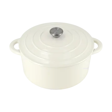 Olla de hierro fundido Nordwik redonda 5 l - Crema - Nordwik