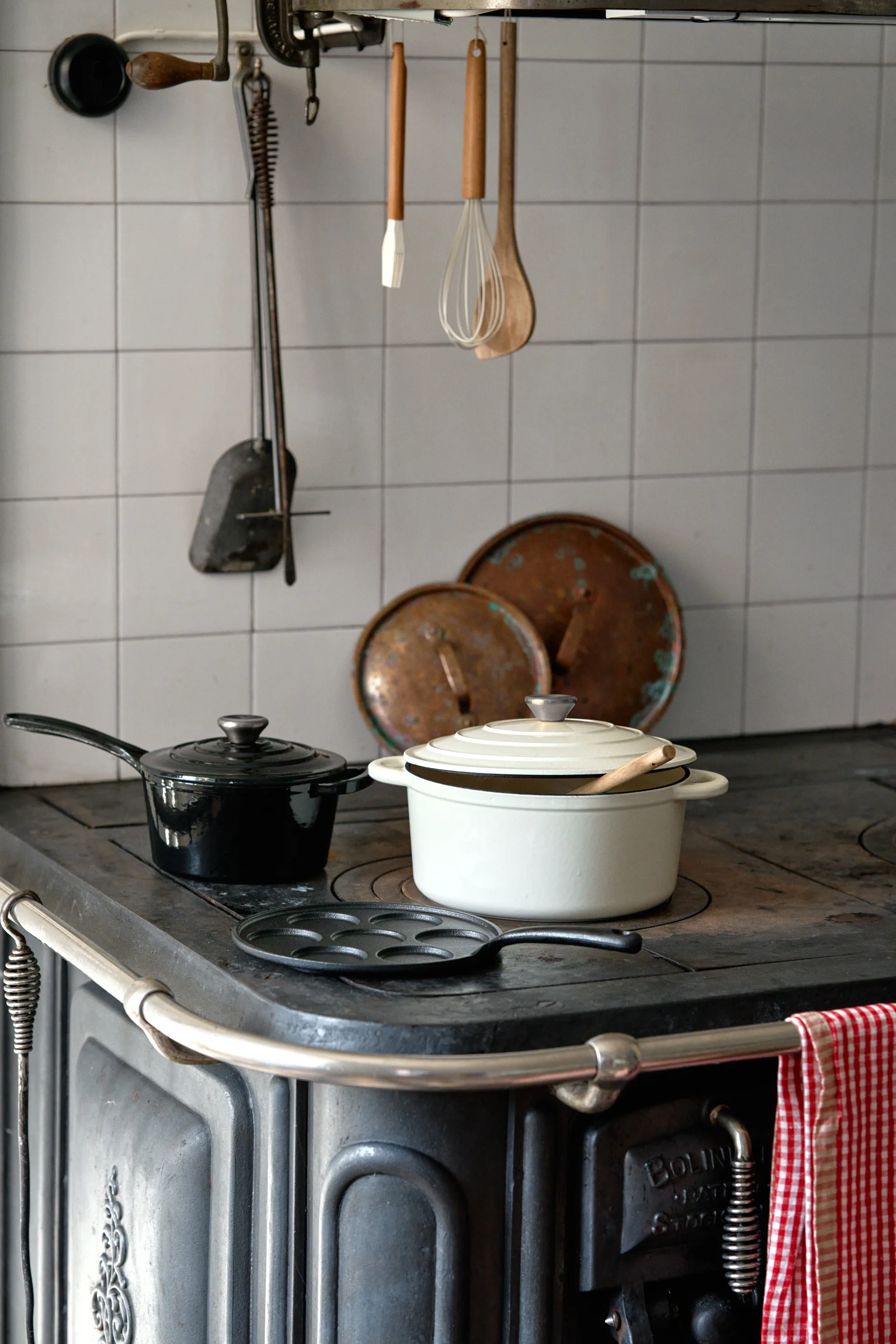 Olla de hierro fundido Nordwik redonda 5 l, Crema Nordwik