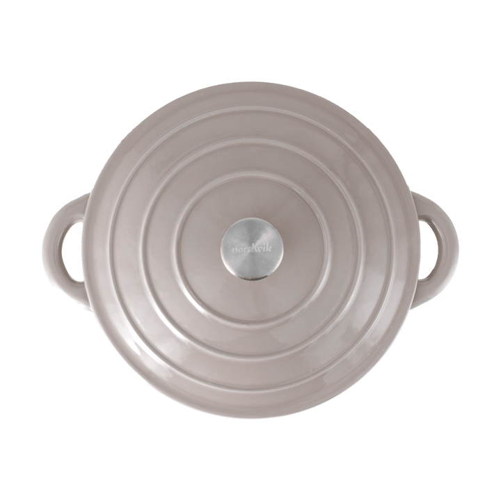 Olla de hierro fundido Nordwik redonda 5 l, Taupe Nordwik