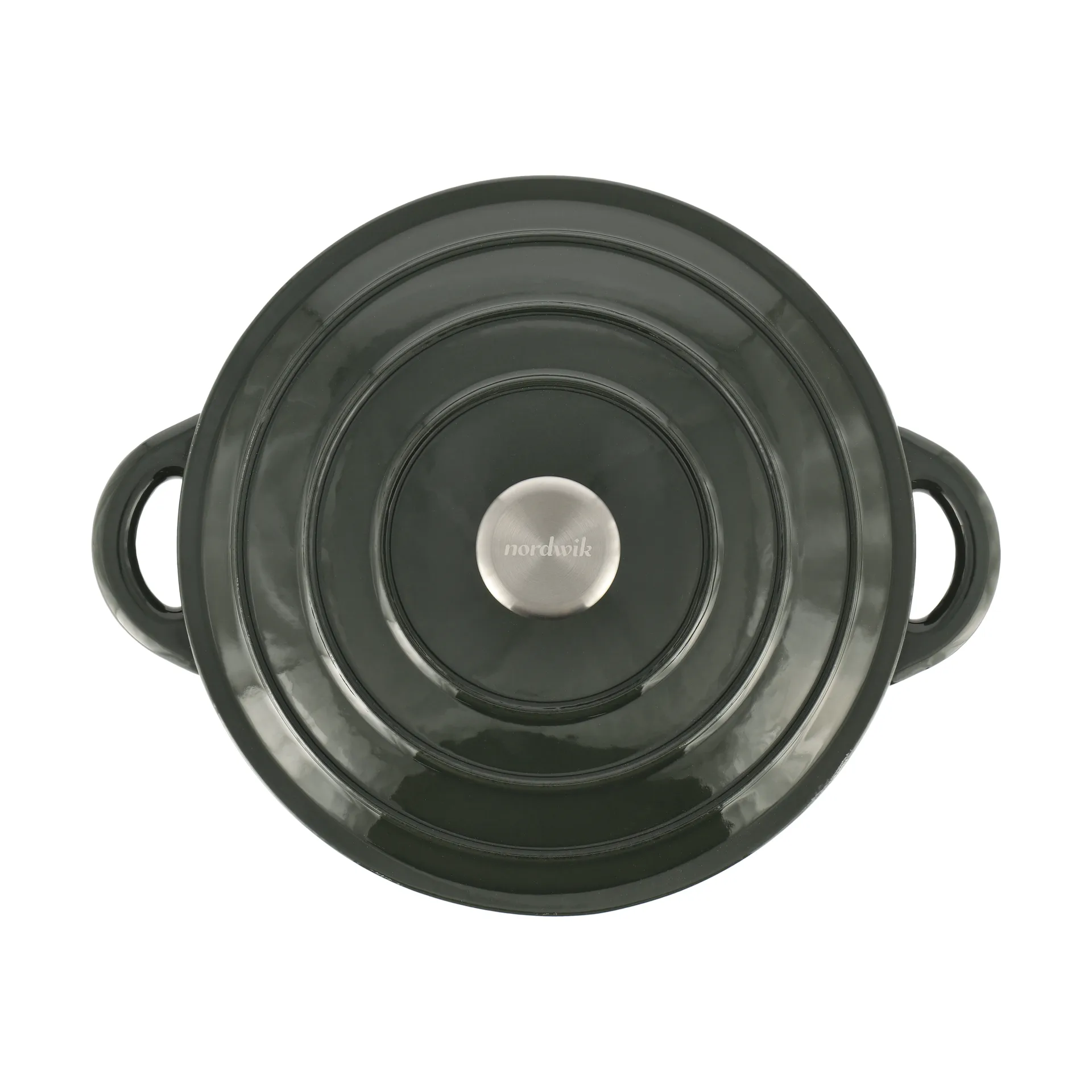 Olla de hierro fundido Nordwik redonda 5 l, Verde Nordwik