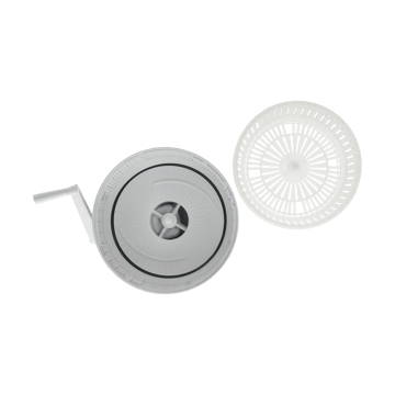 Pelador de patatas con manivela Nordwik - Blanco - Nordwik