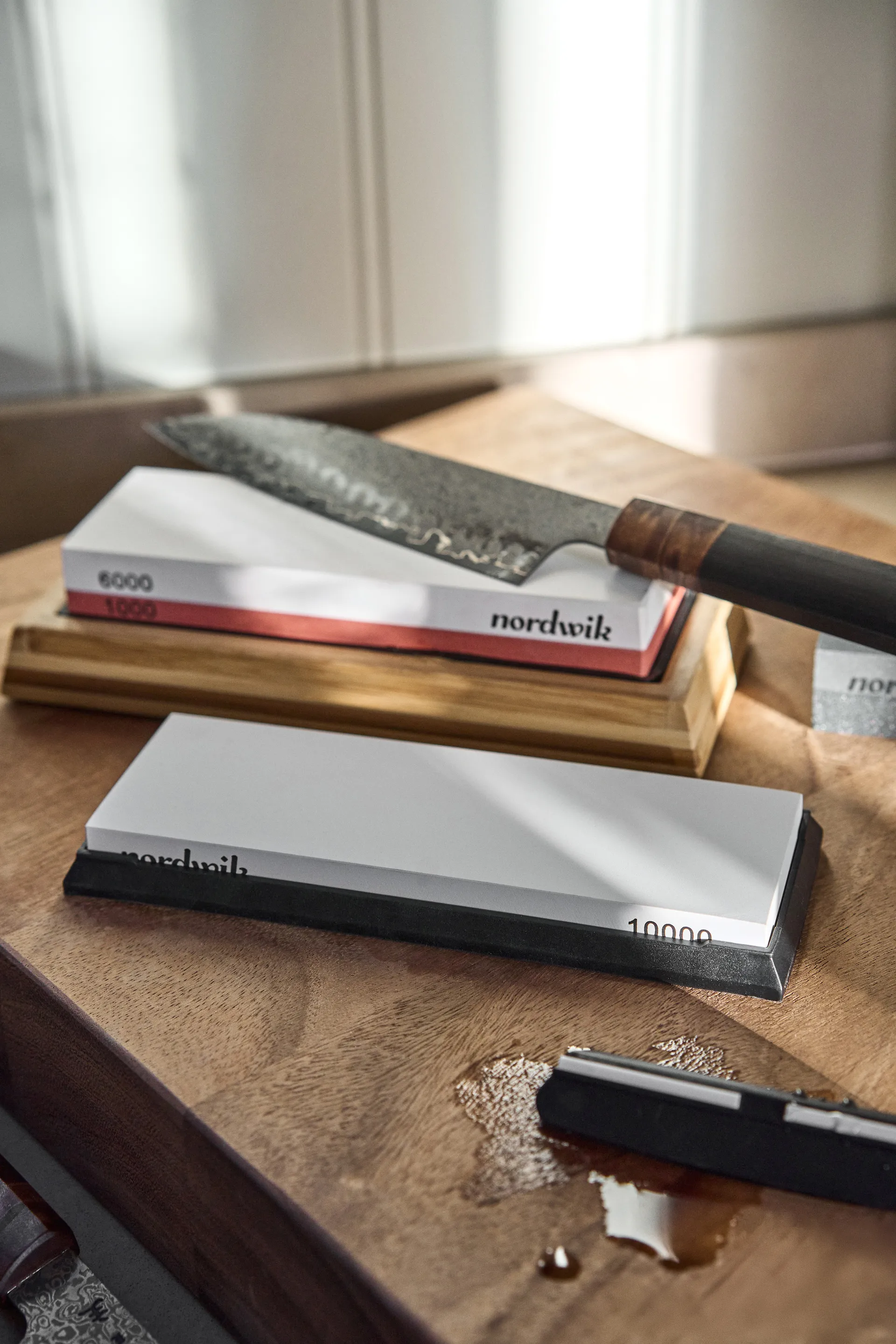 Piedra de amolar húmeda pulidora, 10 000 grit Nordwik