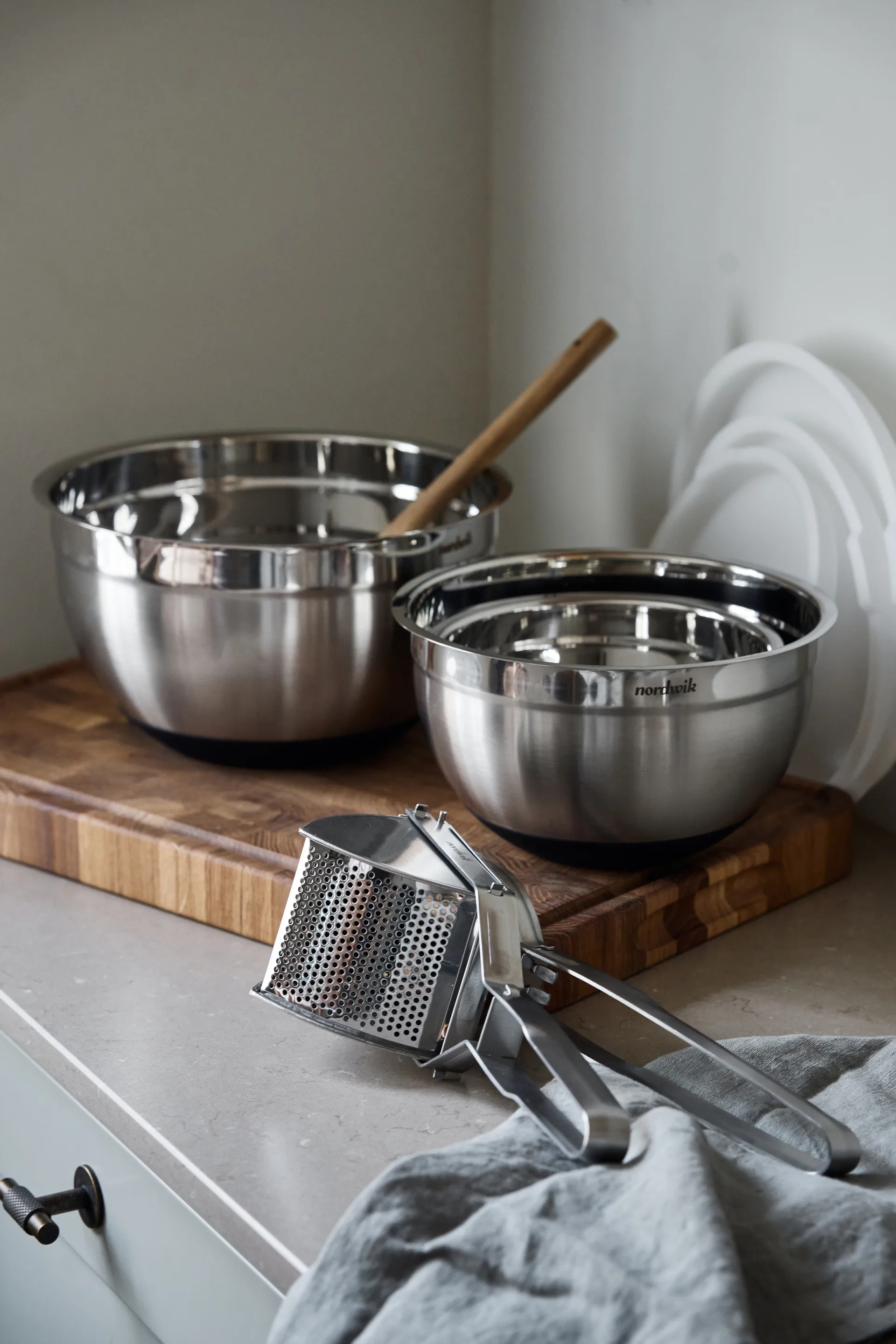 Prensa de patatas Nordwik, 28,5 cm Nordwik