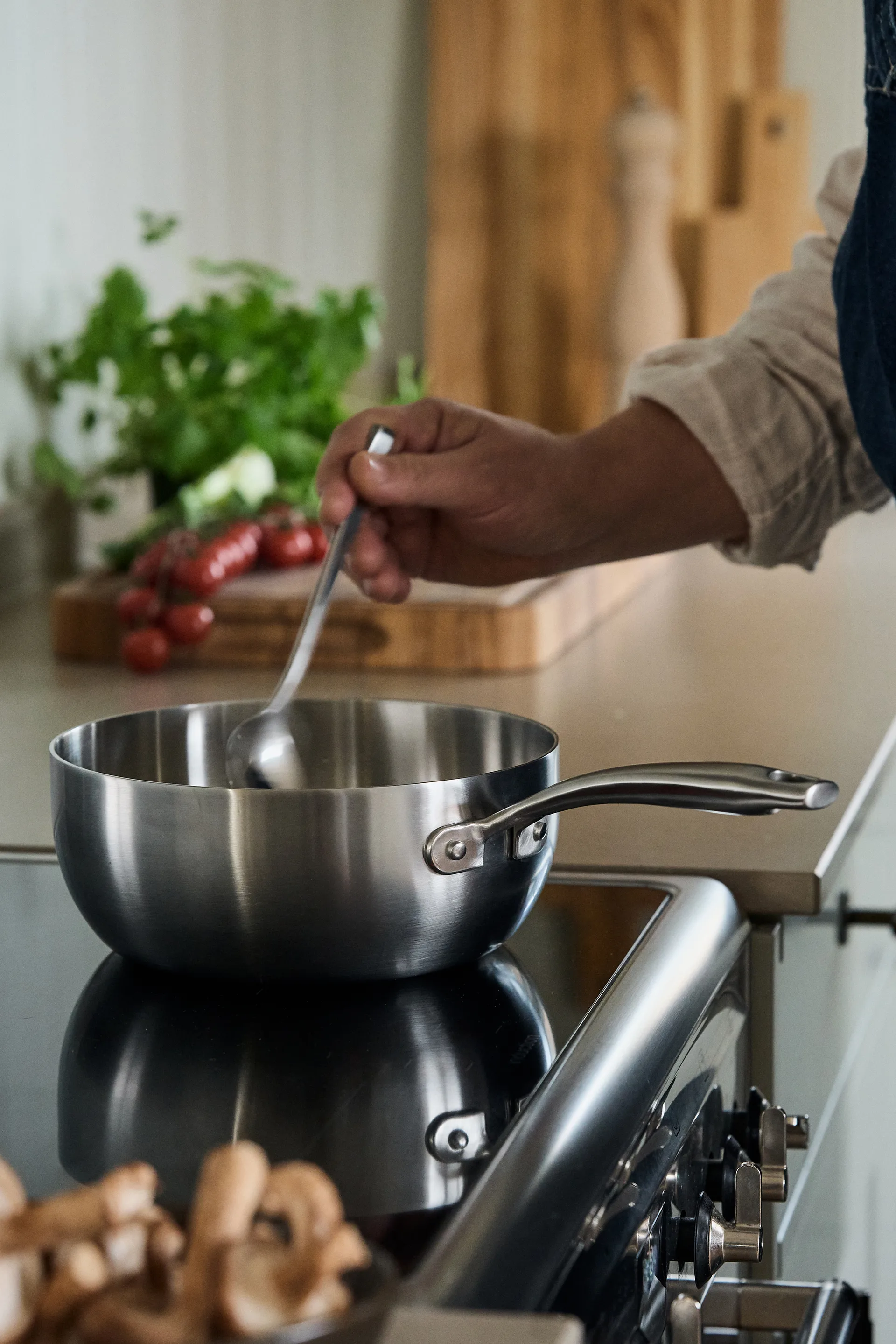 Sartén Nordwik 3-capas acero inoxidable, 20 cm Nordwik