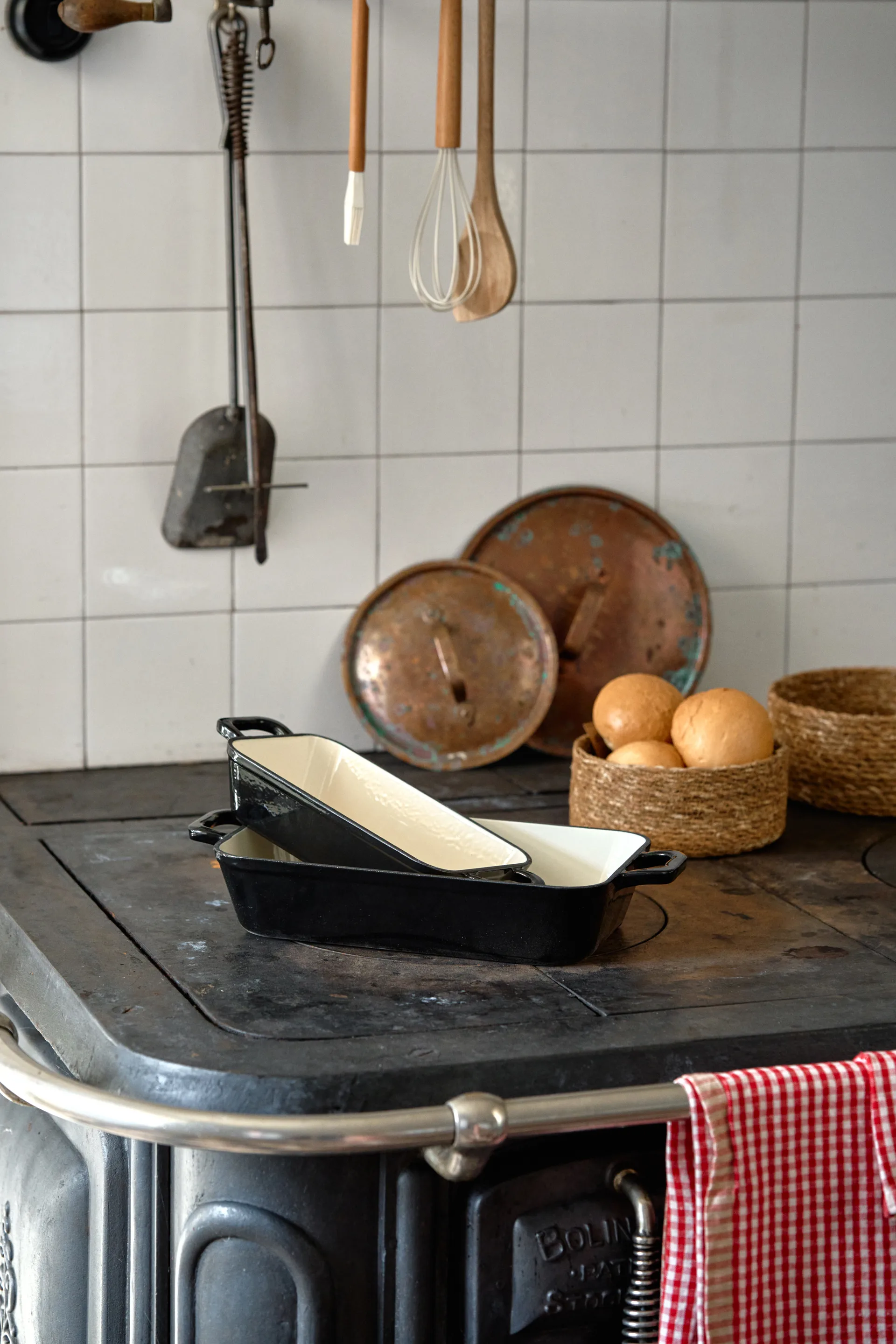 Set de fuentes para horno Nordwik 2 piezas - Negro,  Nordwik