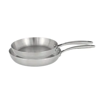 Set de sartenes Nordwik 3-ply 2 piezas - Acero inoxidable - Nordwik