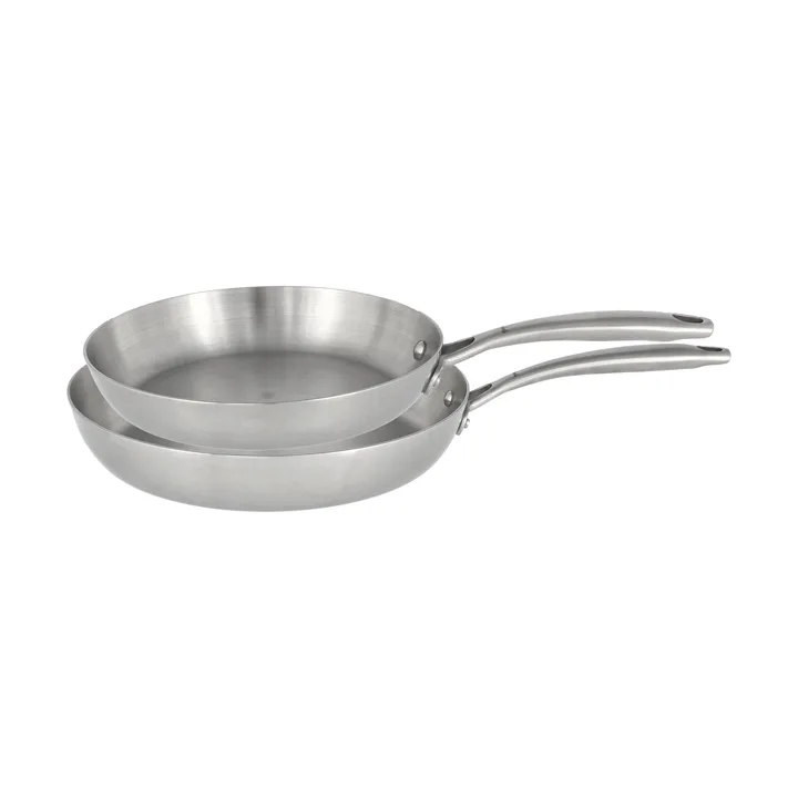 Set de sartenes Nordwik 3-ply 2 piezas - Acero inoxidable - Nordwik