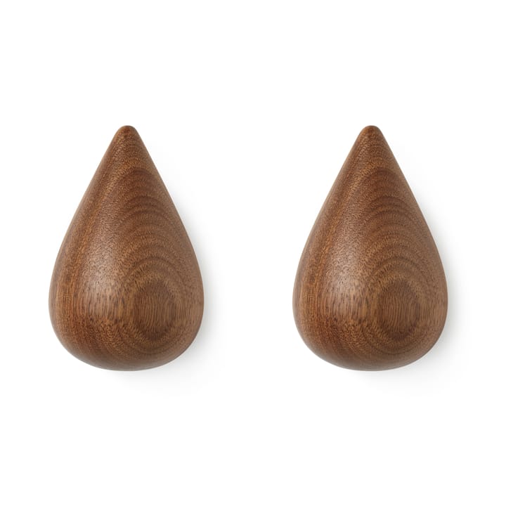 2 Ganchos Dropit nogal - grandes - Normann Copenhagen