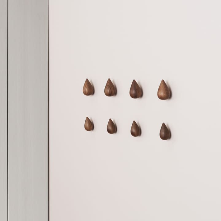 2 Ganchos Dropit nogal, pequeños Normann Copenhagen