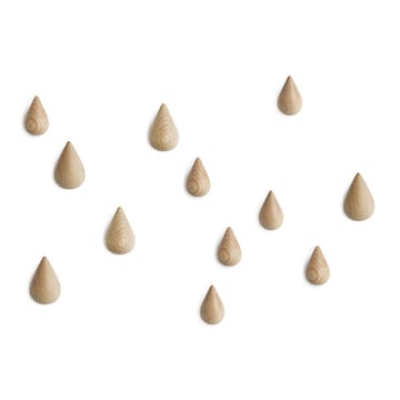 2 perchas Dropit - grandes, madera - Normann Copenhagen