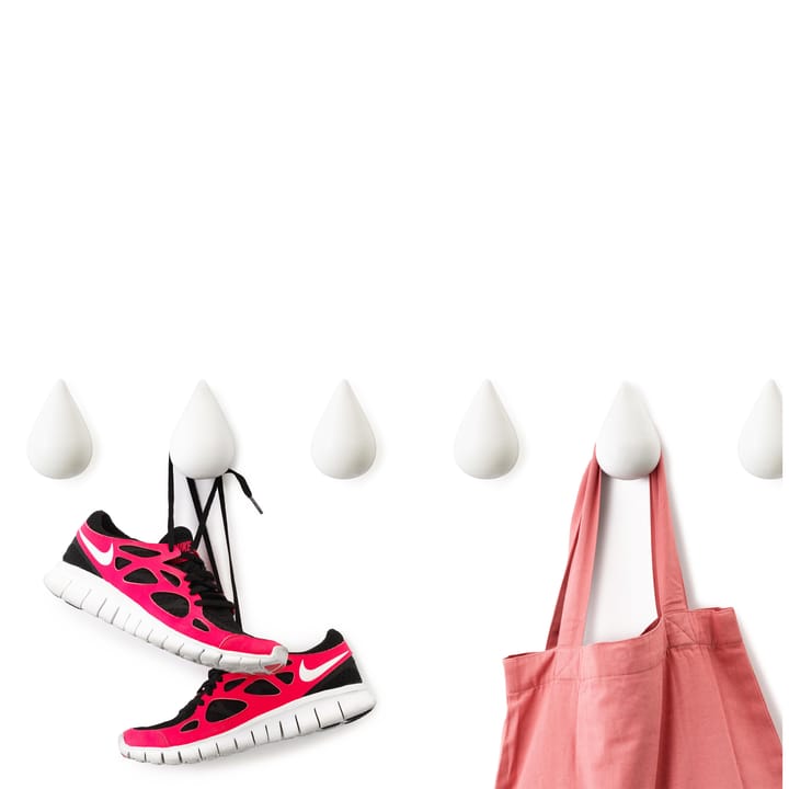 2 perchas Dropit, pequeñas, blanco Normann Copenhagen