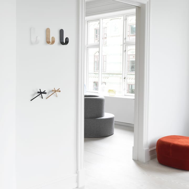 2 percheros Sticks, set de 2, natural Normann Copenhagen
