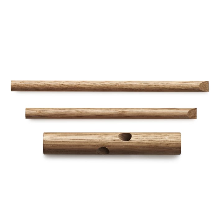 2 percheros Sticks, set de 2, natural Normann Copenhagen