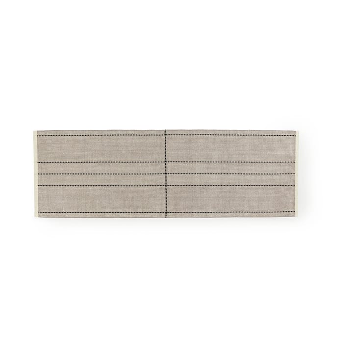 Alfombra de pasillo Seam 80x250 cm - Tonos grises, 80x250 cm - Normann Copenhagen