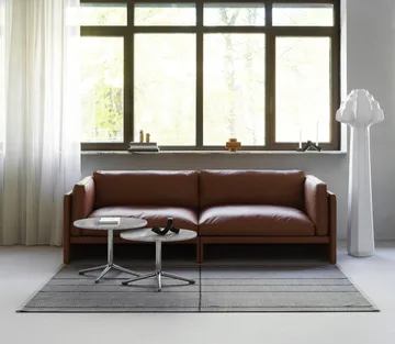 Alfombra de pasillo Seam 80x250 cm - Tonos grises, 80x250 cm - Normann Copenhagen