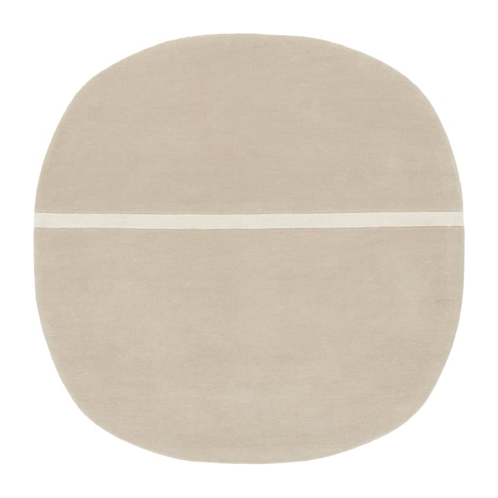 Alfombra Oona 140 x 140 cm - Sand - Normann Copenhagen