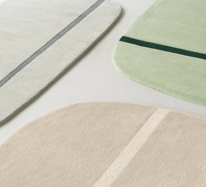 Alfombra Oona 140 x 140 cm, Sand Normann Copenhagen
