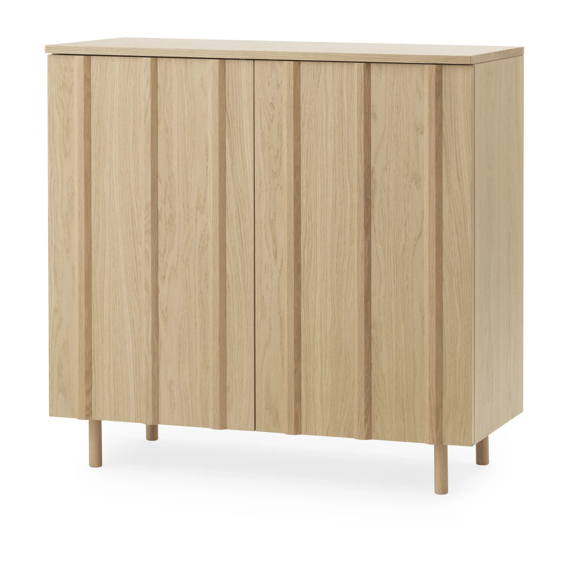 Aparador Rib 96x98,5 cm, Oak Normann Copenhagen