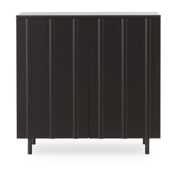 Aparador Rib 96x98,5 cm - Soft Black - Normann Copenhagen