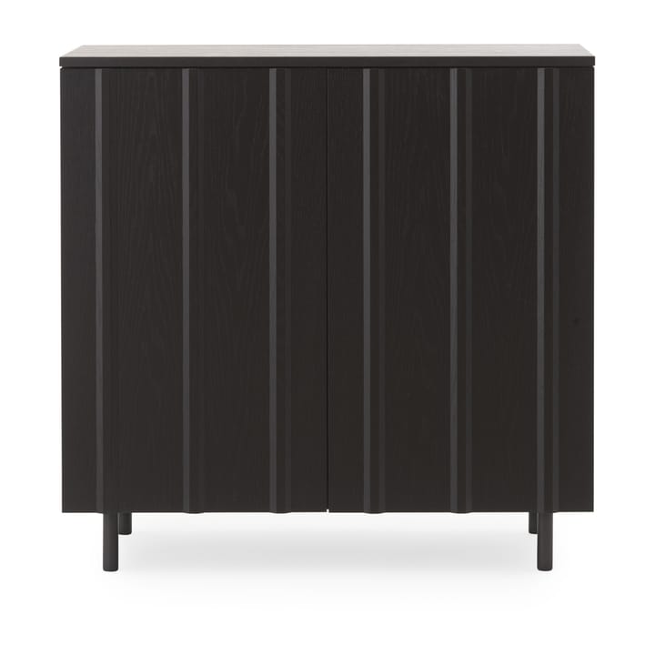 Aparador Rib 96x98,5 cm - Soft Black - Normann Copenhagen