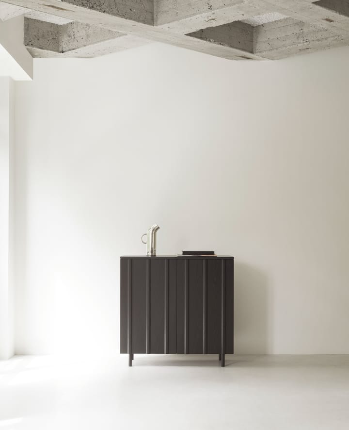 Aparador Rib 96x98,5 cm, Soft Black Normann Copenhagen