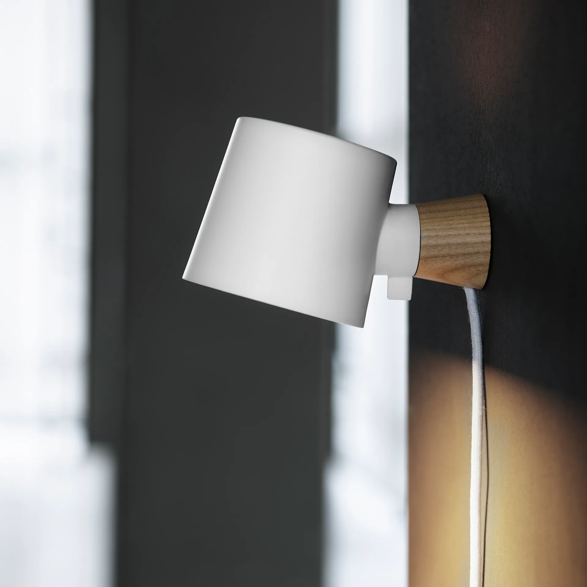 Aplique Rise, blanco Normann Copenhagen