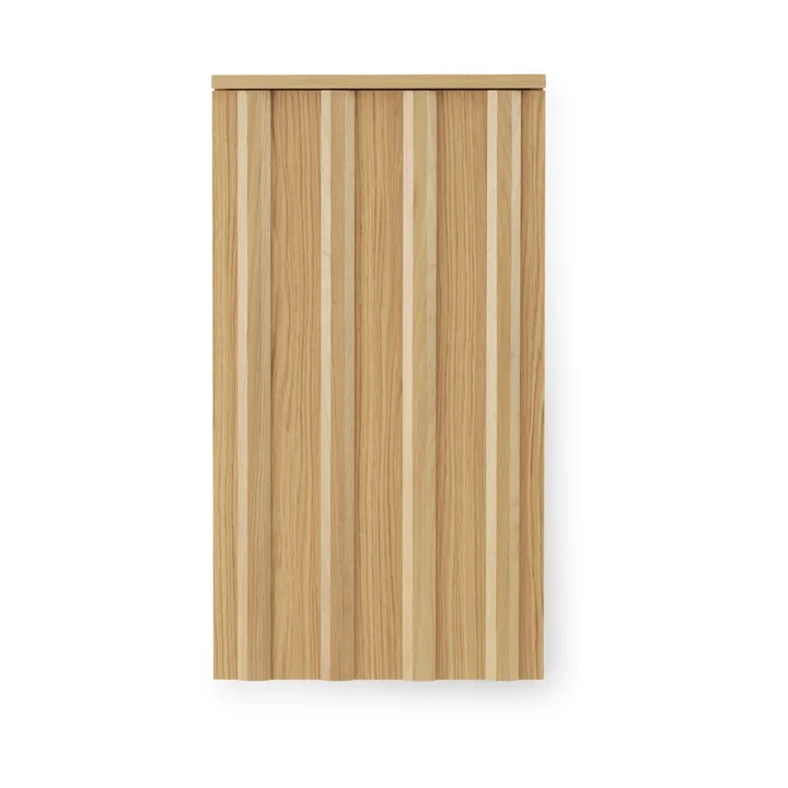 Armario de pared Rib - Oak, 73x40x23 cm - Normann Copenhagen
