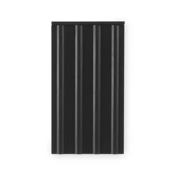 Armario de pared Rib - Soft black, 73x40x23 cm - Normann Copenhagen