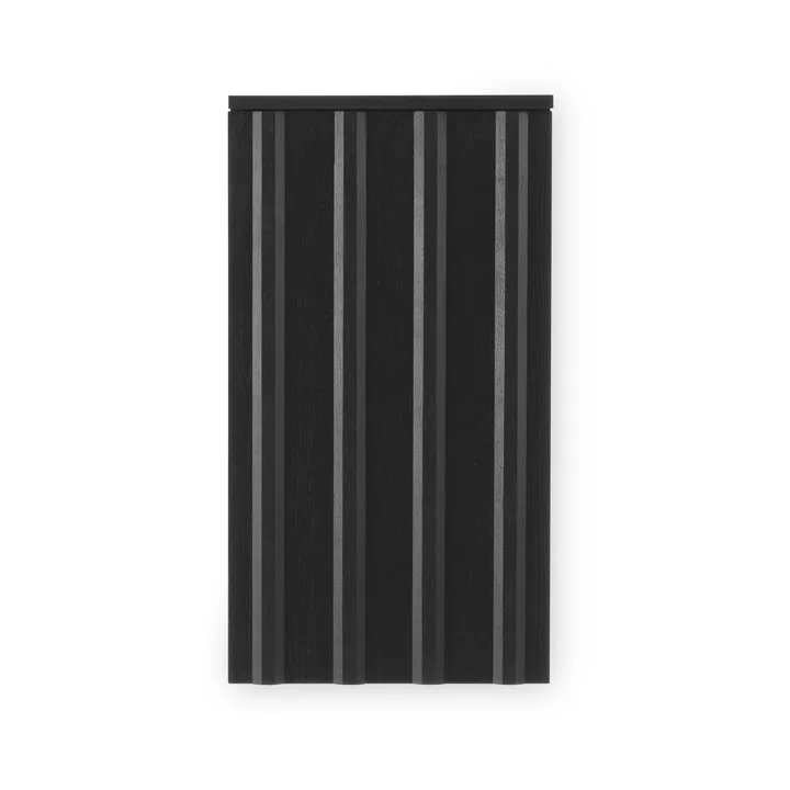 Armario de pared Rib - Soft black, 73x40x23 cm - Normann Copenhagen